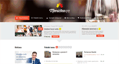 Desktop Screenshot of menickakm.cz
